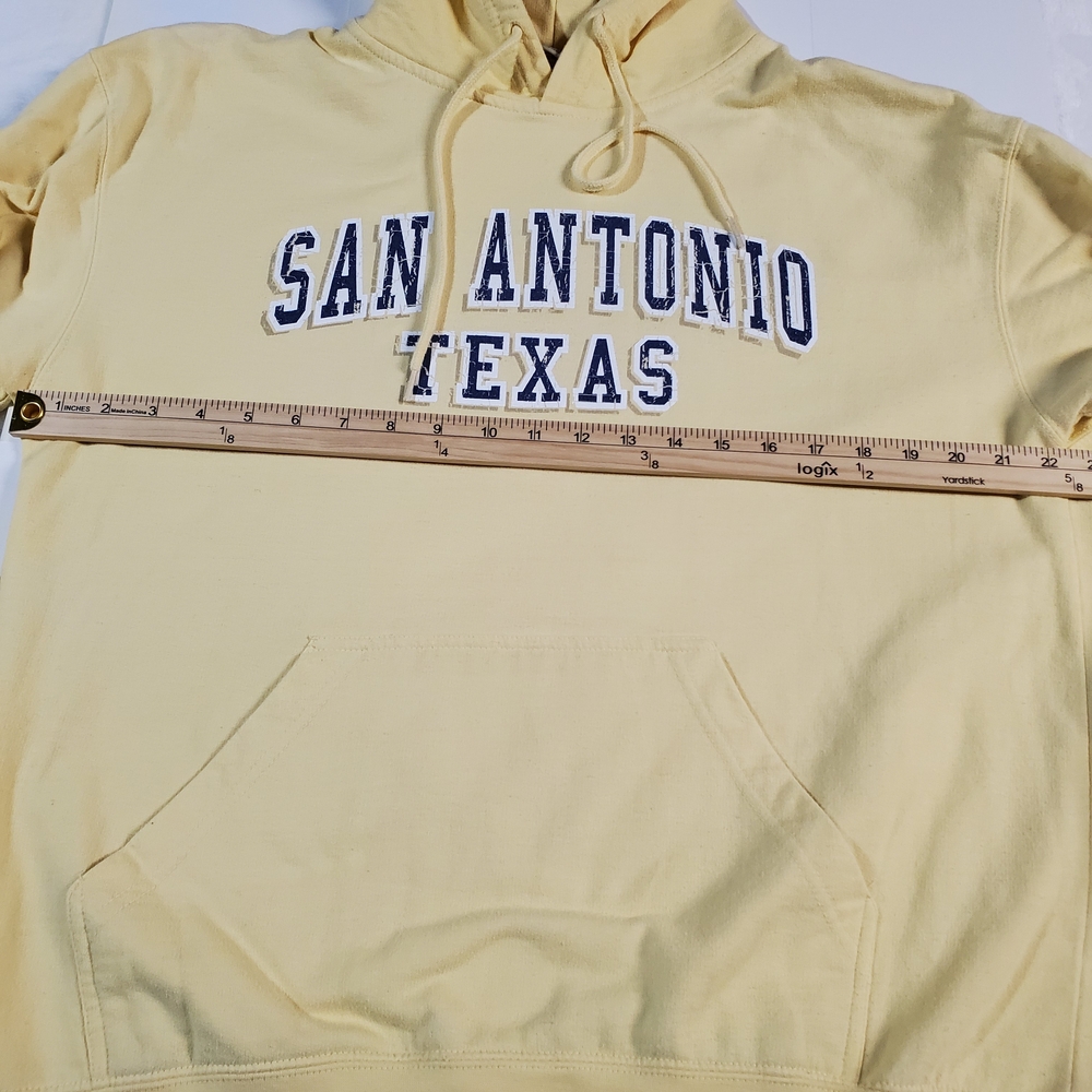 San Antonio Texas Women's Yellow Hoodie - Picture 5 of 8